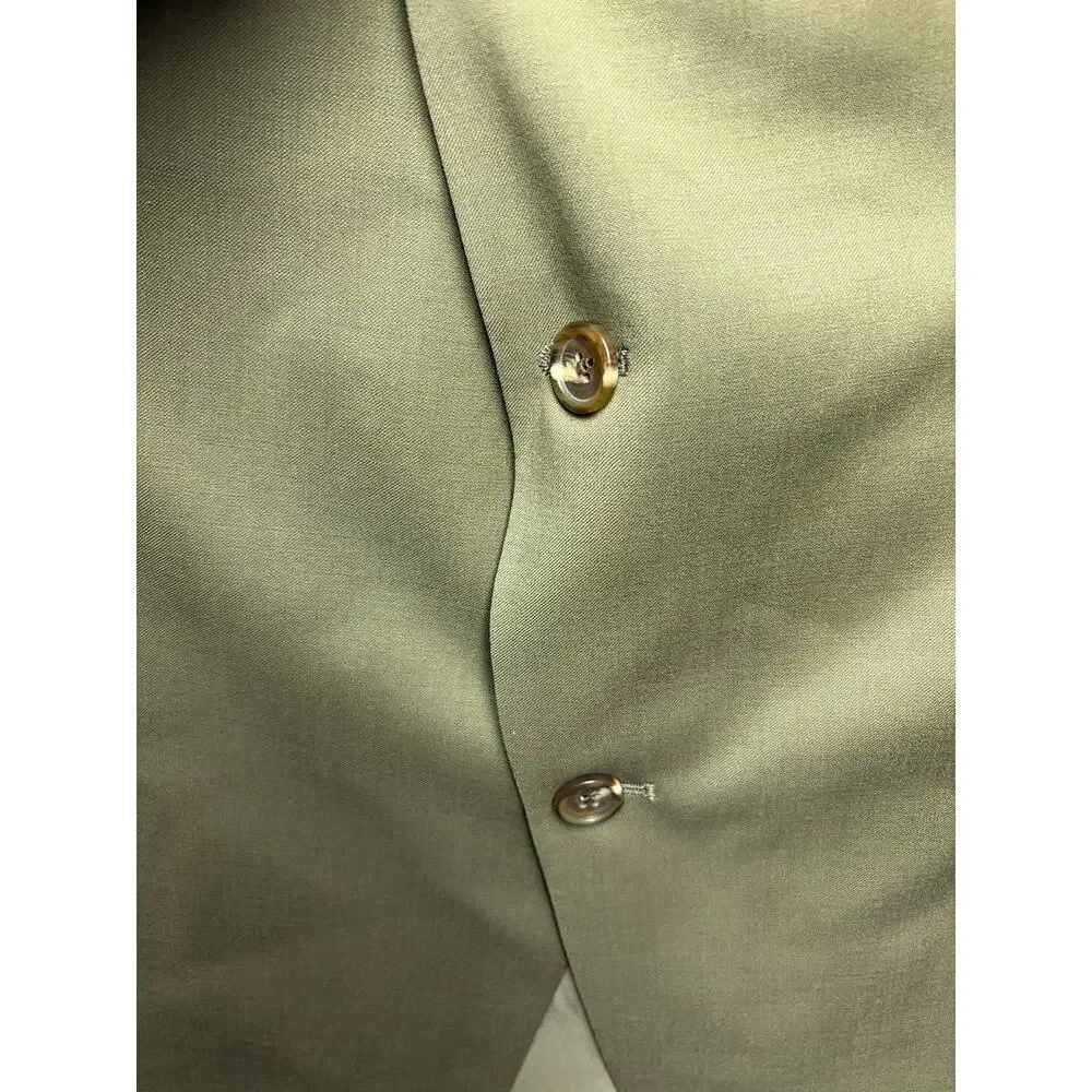 Lauren Ralph Lauren Blazer Mens 52R Green Sport Coat Jacket Big & Tall